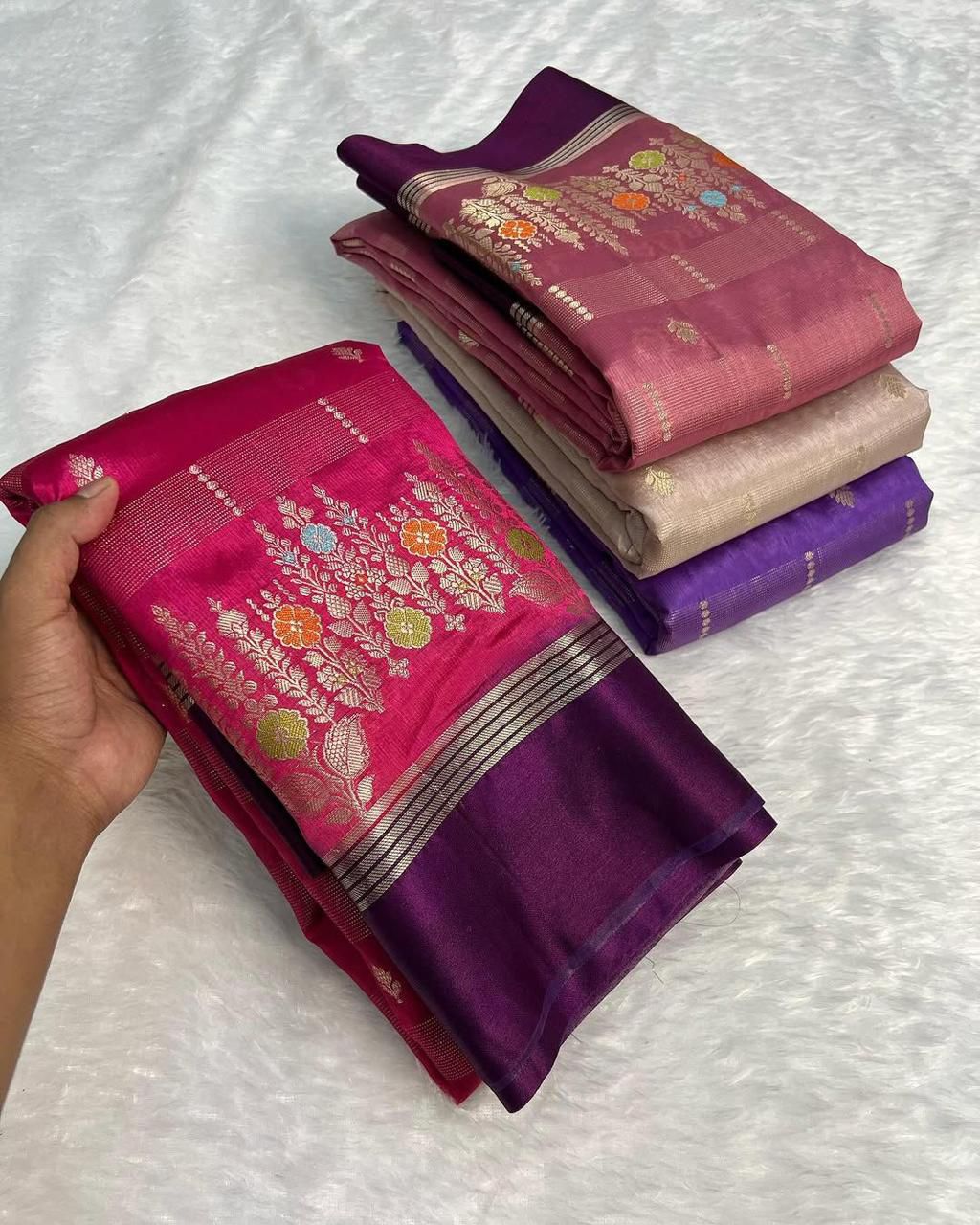 KATAN SILK SAREES 
